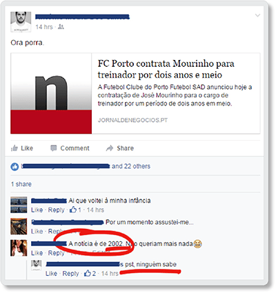 mourinhoFacebook